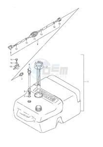 DF 40 drawing Fuel Tank