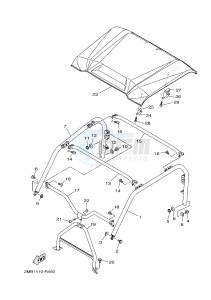 YXE700ES YXE70WPSH WOLVERINE R-SPEC EPS SE (BN56) drawing GUARD 2