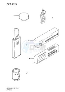 GSX-S1000F ABS EU drawing OPTIONAL