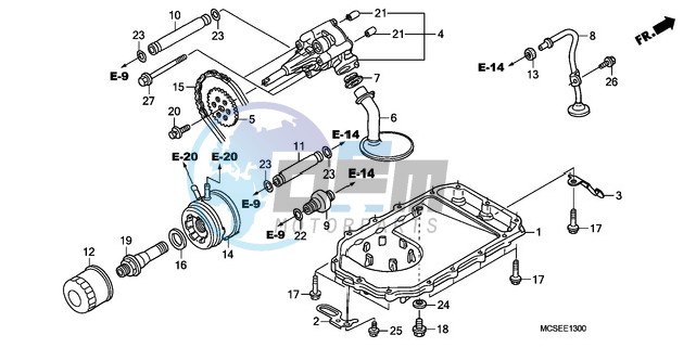 OIL PUMP/OIL PAN