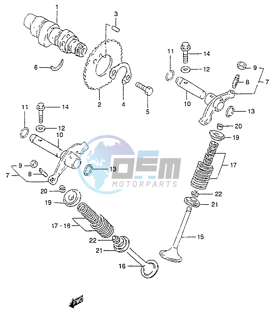 CAM SHAFT - VALVE