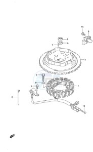 DF 20A drawing Magneto Manual Starter