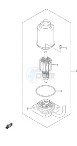 DF 25A drawing PTT Motor