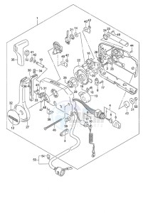 DF 9.9A drawing Remote Control w/Remote Control