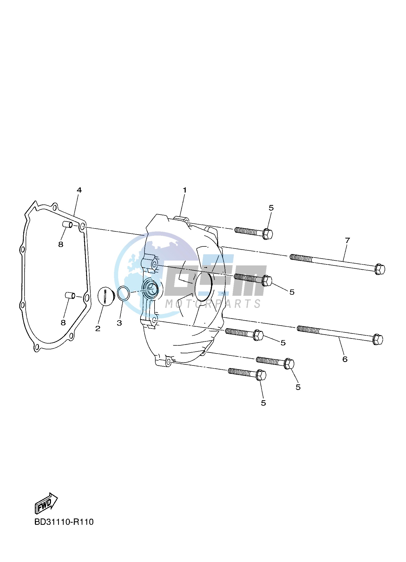 CRANKCASE COVER 1