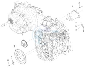 BEVERLY 350 ST 4T 4V IE ABS E4 (NAFTA) drawing Stater - Electric starter