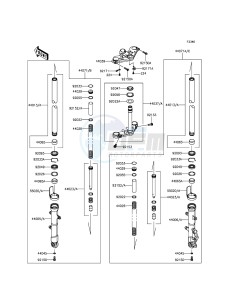 NINJA_300 EX300ADF XX (EU ME A(FRICA) drawing Front Fork