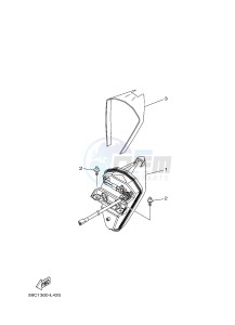 XP500A T-MAX 530 (2PWC) drawing TAILLIGHT