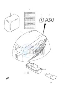 DF 8A drawing Engine Cover