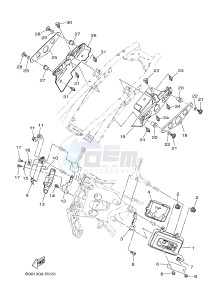 MTM850 MTM-850 XSR900 (B906) drawing SIDE COVER