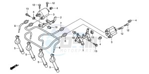 CBF600NA drawing IGNITION COIL (CBF600S8/SA8/N8/NA8)