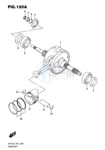 UH125 ABS BURGMAN EU drawing CRANKSHAFT