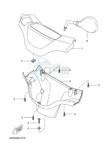 CW50 BOOSTER (5WWN 5WWN) drawing COWLING 1