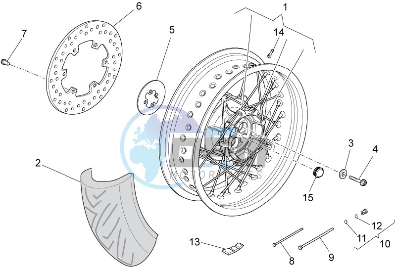 SE Rear wheel