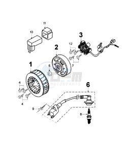 VIVA SL3 drawing IGNITION PART