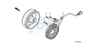 TRX420TMA Australia - (U / 2WD) drawing GENERATOR