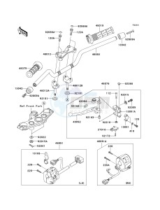 ZR 750 K [Z750S] (K1) K1 drawing HANDLEBAR