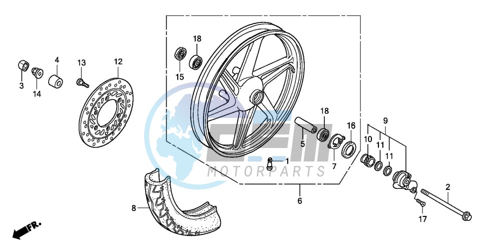 FRONT WHEEL