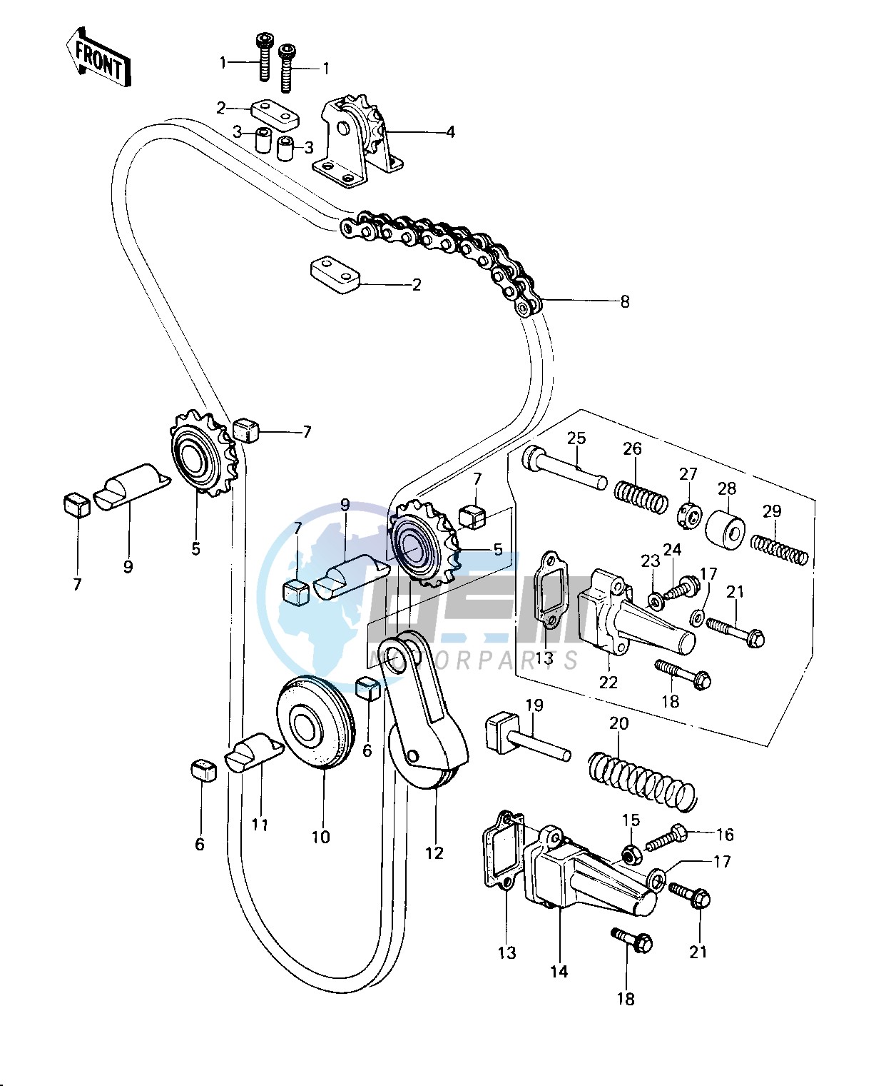 CAM CHAIN_TENSIONER