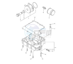 XJ6-S DIVERSION 600 drawing OIL CLEANER