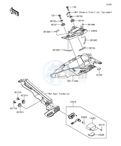 Z1000 ZR1000FEF FR GB XX (EU ME A(FRICA) drawing Taillight(s)