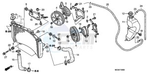 ST1300A9 France - (F / ABS CMF MME) drawing RADIATOR