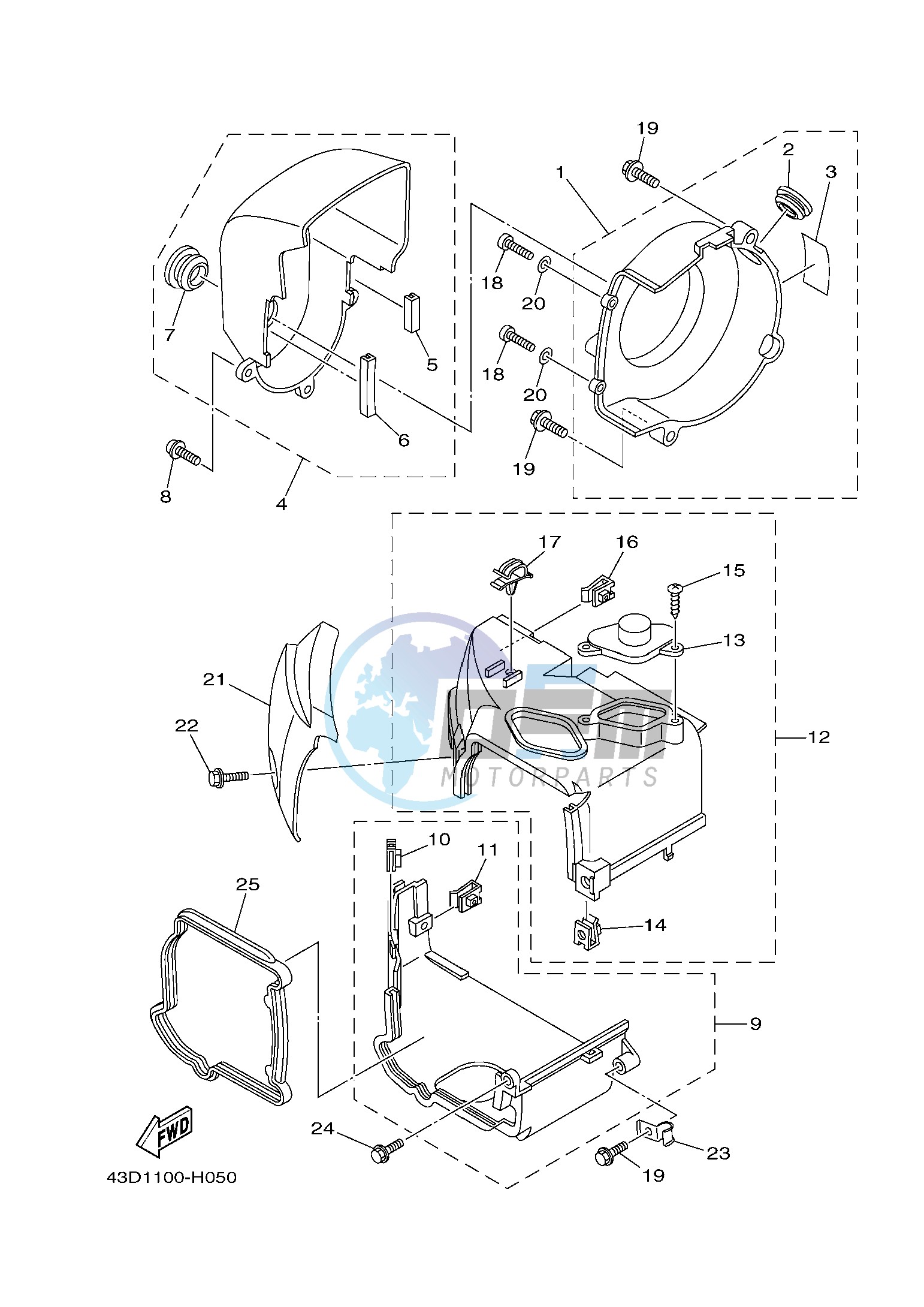 AIR SHROUD & FAN