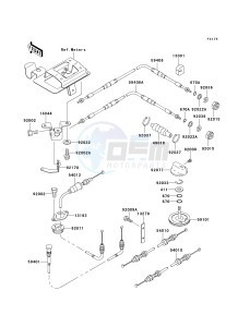 JH 1100 A [1100 ZXI] (A6-A8) [1100 ZXI] drawing CABLES