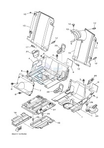 YXM700E YXM70VPXH VIKING EPS (B42F) drawing SIDE COVER 2