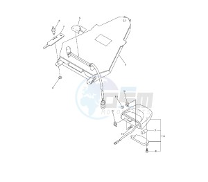 YZF R6 50TH 600 drawing TAILLIGHT