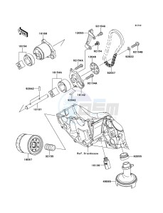 VERSYS KLE650CCF XX (EU ME A(FRICA) drawing Oil Pump