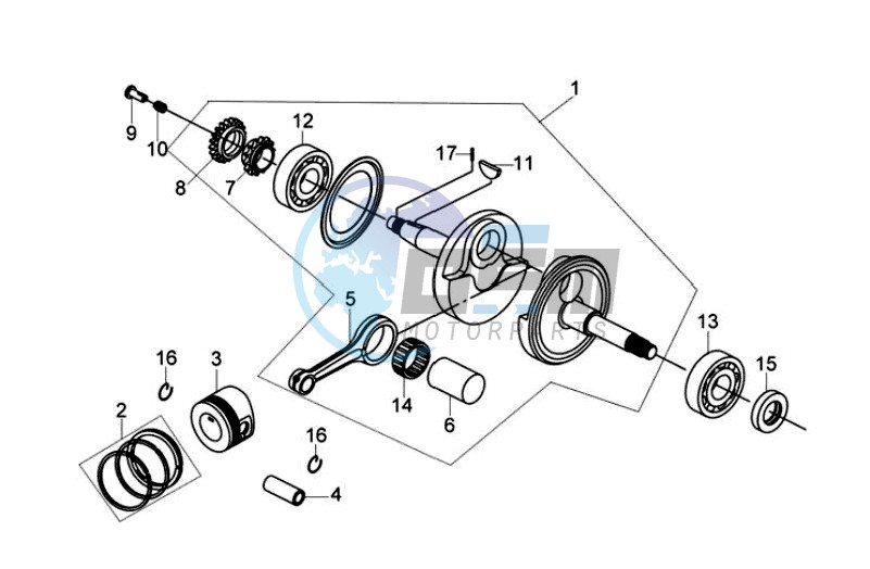 CRANKSHAFT / PISTON / PISTON RING