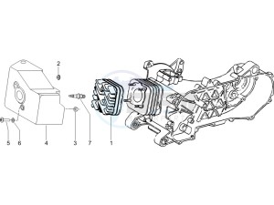 Stalker 50 Special Edition drawing Cylinder head cover