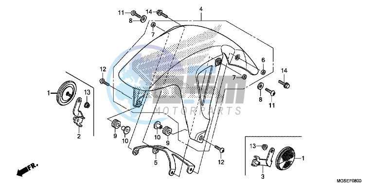 FRONT FENDER