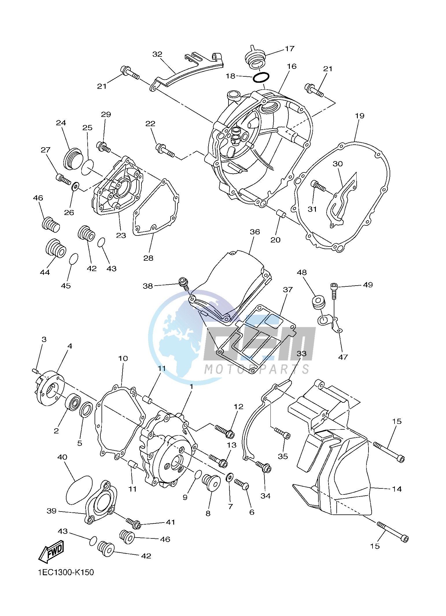 CRANKCASE COVER 1