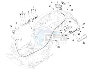 GTV 300HPE SEI GIORNI IE E4 ABS (EMEA) drawing Locks