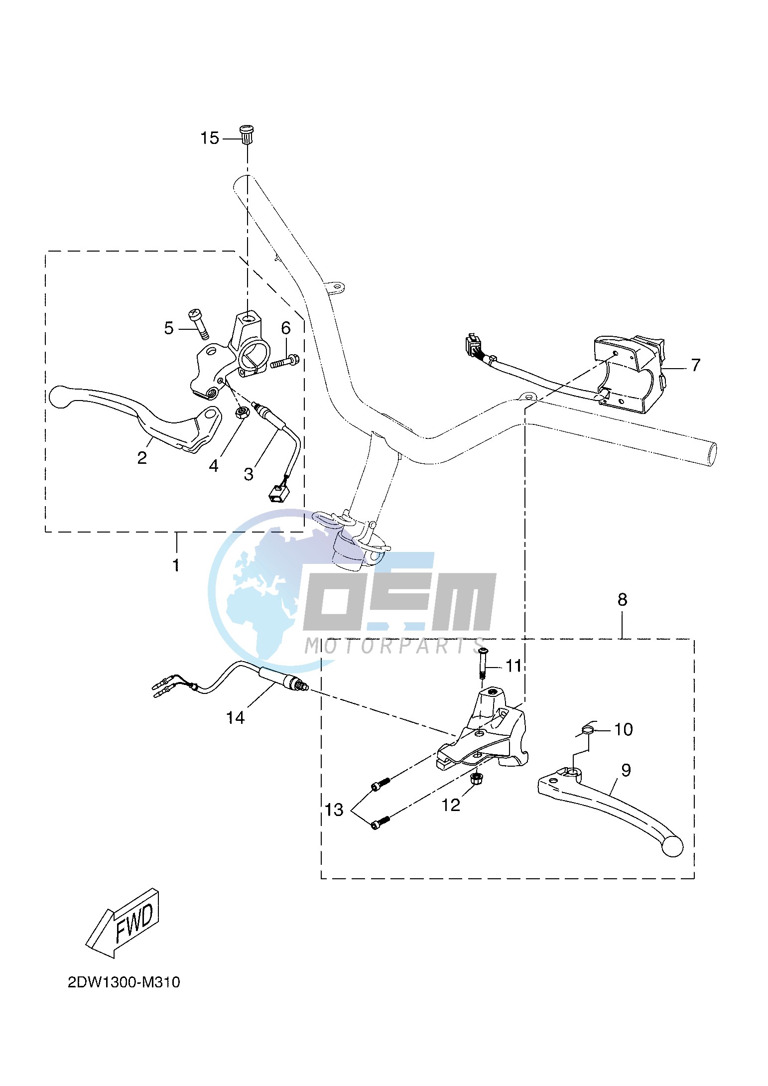 HANDLE SWITCH & LEVER