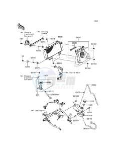 NINJA_300 EX300AFF XX (EU ME A(FRICA) drawing Radiator