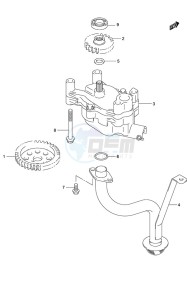 DF 150 drawing Oil Pump