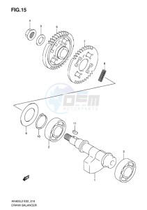 AN400 BURGMAN EU-UK drawing CRANK BALANCER