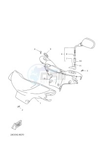 YN50FT NEO'S 4 (2ACL) drawing COWLING 1