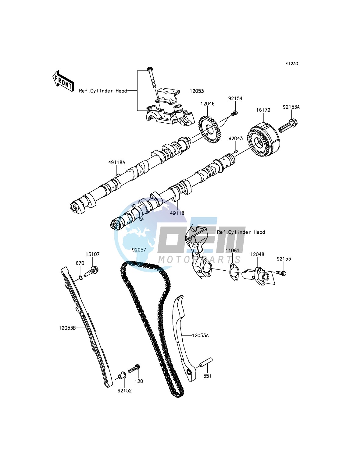 Camshaft(s)/Tensioner