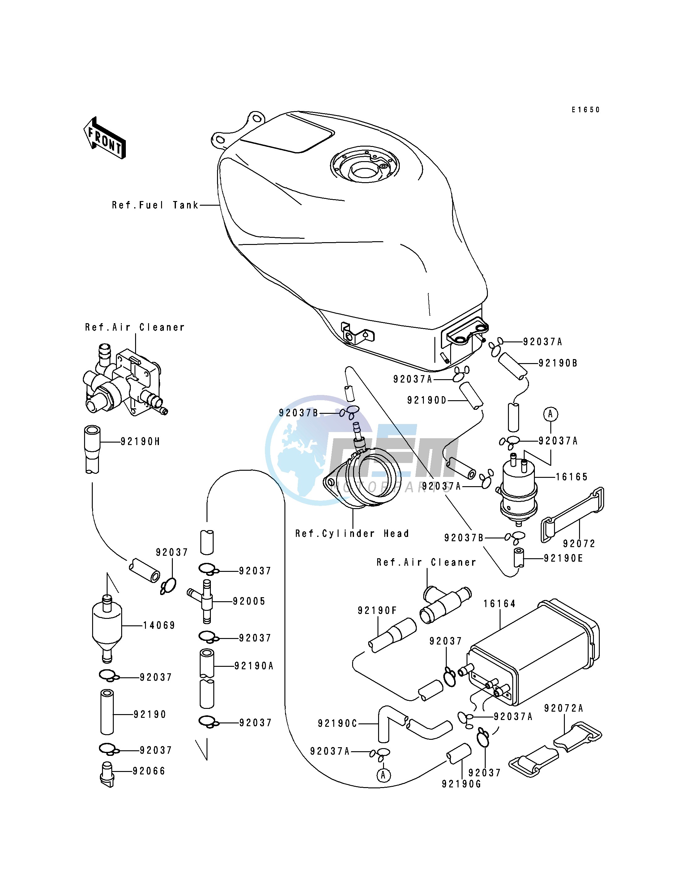 FUEL EVAPORATIVE SYSTEM