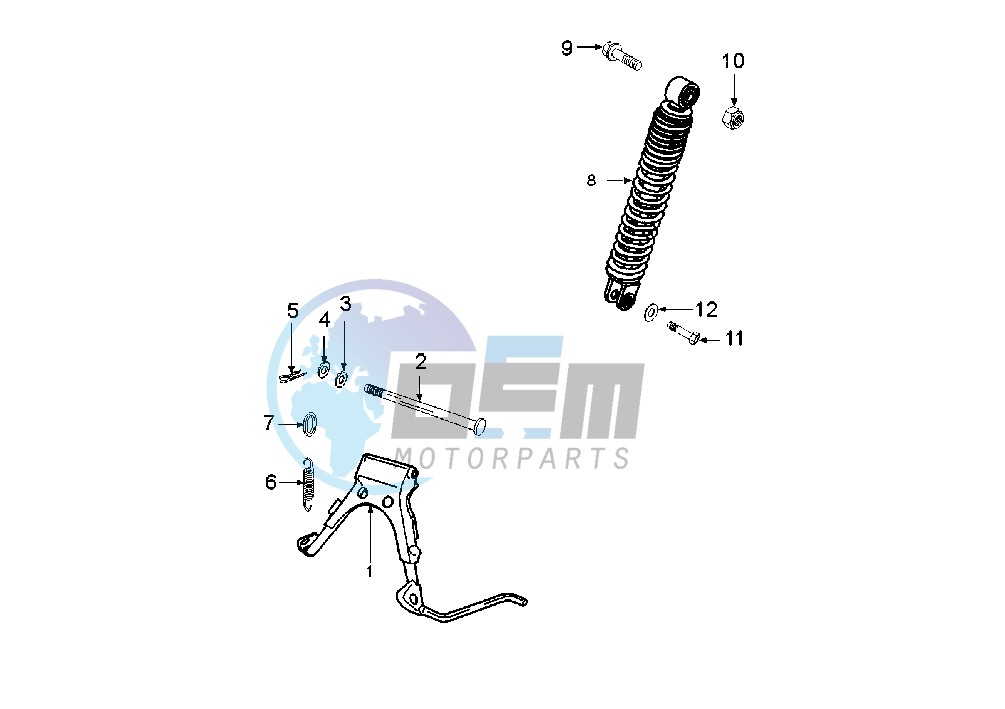 SHOCK ABSORBER STAND