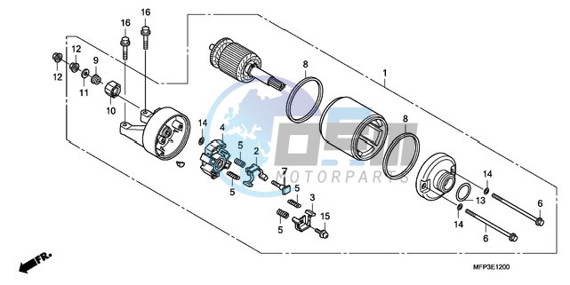 STARTING MOTOR