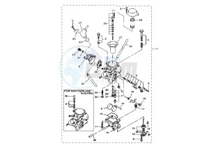 YP MAJESTY 250 drawing CARBURETOR