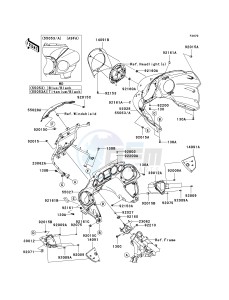 VN 1700 A [VULCAN 1700 VOYAGER] (9FA) A9FA drawing COWLING