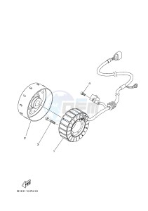 YFM700FWBD YFM70KPSH KODIAK 700 EPS SPECIAL EDITION (B328) drawing GENERATOR