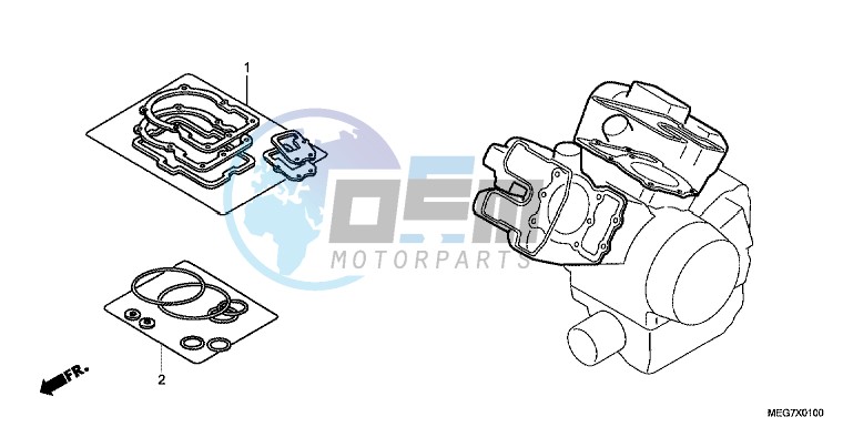 GASKET KIT A