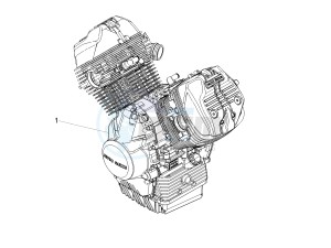 V7 III Special 750 e4 (NAFTA) drawing Engine-Completing part-Lever